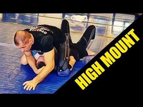 Simple High Mount Set Up & Attacks (No Gi BJJ)