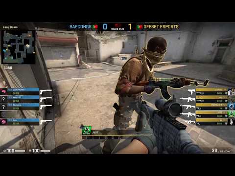 ESports - CS:GO, OFFSET vs Baecon, Master Cup Portugal 2019 (8th of December 2019), Dust2 - Map 3