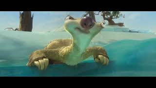Sid the sloth drinks some SALTY water meme