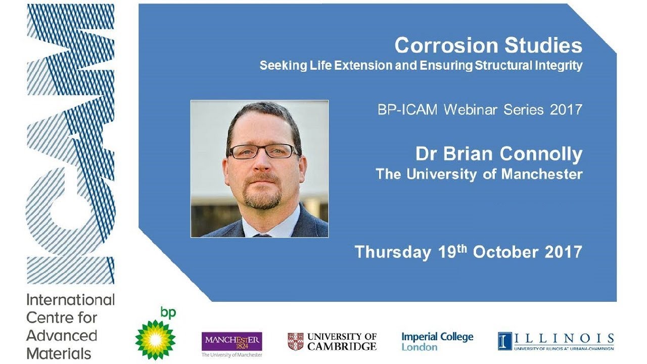 BP-ICAM Webinar Series 2017: Corrosion Studies