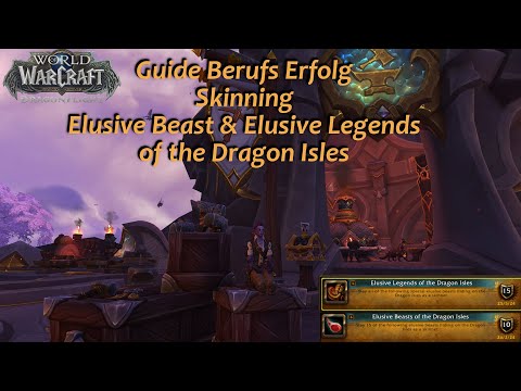 Guide Erfolg Skinning - Elusive Beast & Elusive Legends of the Dragon Isles
