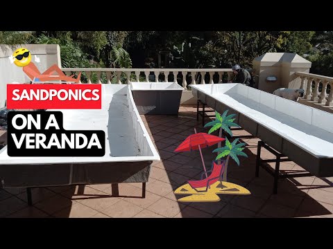 Sandponics on top of a Veranda : South Africa