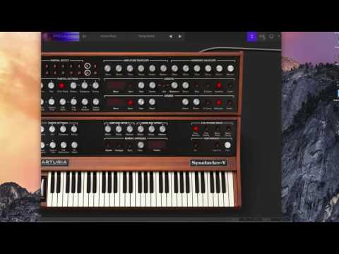 Arturia V Collection 5 new SYNCLAVIER V review