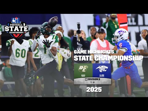 Desoto 55 vs C.E. King 27 State Championship Game Highlights