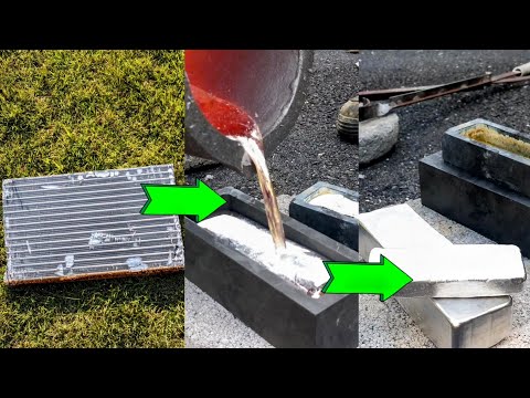 Evaporator Coil Melt - Trash To Treasure - For You ASMR Melting Metal (ForYouPage)