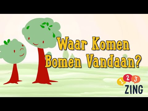 123ZING - Waar Komen Bomen Vandaan? (Kinderboekenweeklied 2022 Groep 3-4-5)