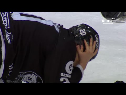 Lappeenrannassa ikävä tilanne – Jani Forsström sai kiekon päähän