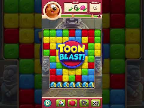 Toon Blast NEW Levels Gameplay 2840, 2841, 2842, 2843