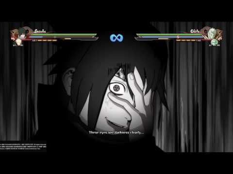 NARUTO STORM 4 Sasuke EMS Combo and combo cancels