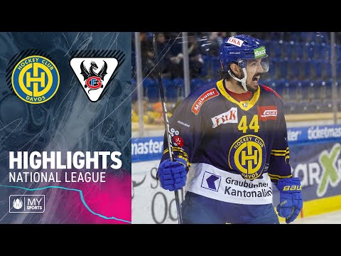 Davos vs. Fribourg 2:0 – Highlights National League