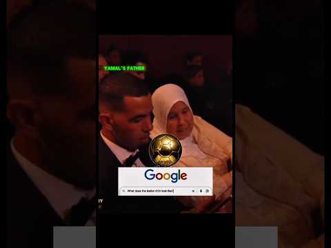 Yamal's father thought his son had won the Ballon d'Or😂