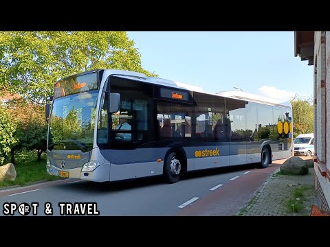 Citaro C2 LE rijdt door Niezijl, als lijn 637 naar Zoutkamp // Qbuzz Citaro C2 LE passby, 18-7-2024.