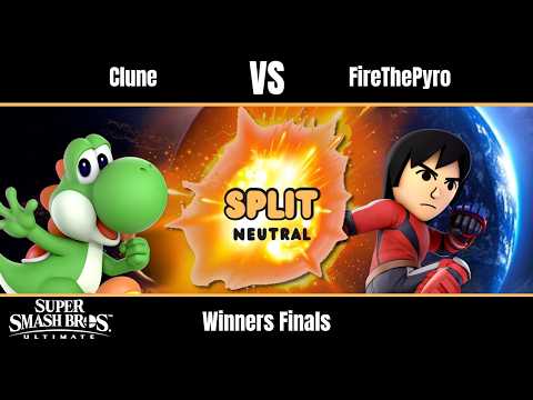 Clune (Yoshi) vs FireThePyro (Mii Brawler) - Ultimate Winners Finals - Split Neutral #40