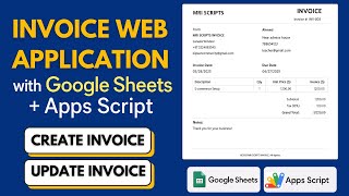 How to Create an Invoice Generator with Google Sheets & Apps Script | D17