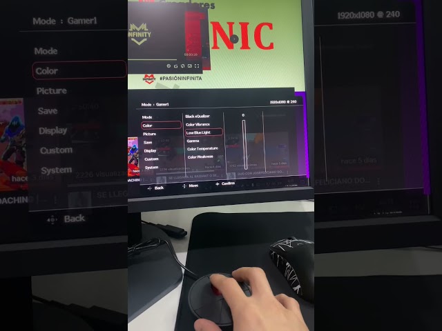 Vídeo relacionado con BenQ ZOWIE XL2540K Monitor Gaming 24 pulgadas, 240Hz, TN Rápido, 1080p, HDMI 2.0X3, DisplayPort, Setting to Share, altura ajustable fácilmente, PROGamer Base