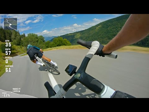 Descending Col de Madeleine | French Alps #2