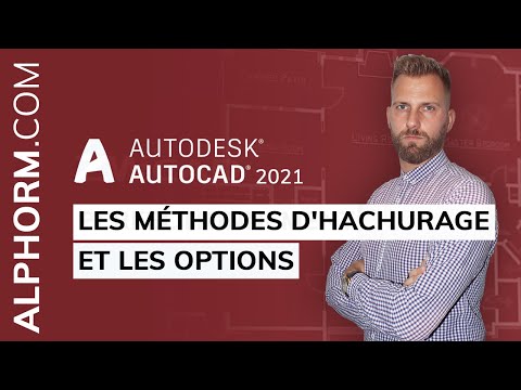 Réaliser des hachures dans un dessin sous AutoCAD 2021 Vidéo Tuto