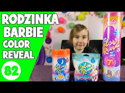 RODZINKA BARBIE COLOR REVEAL po polsku | Tworzymy rodzinkę | Idealna Mama