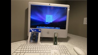 Video thumbnail for 20" iMac G5 iSight - RAM + SSD Upgrade by The PowerPC Guy