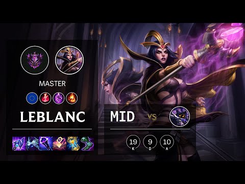 LeBlanc Mid vs Veigar - EUW Master Patch 11.16