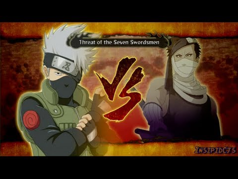 Naruto Ultimate Ninja Storm 3 Kakashi Vs Zabuza and Haku S-Rank HD (English)