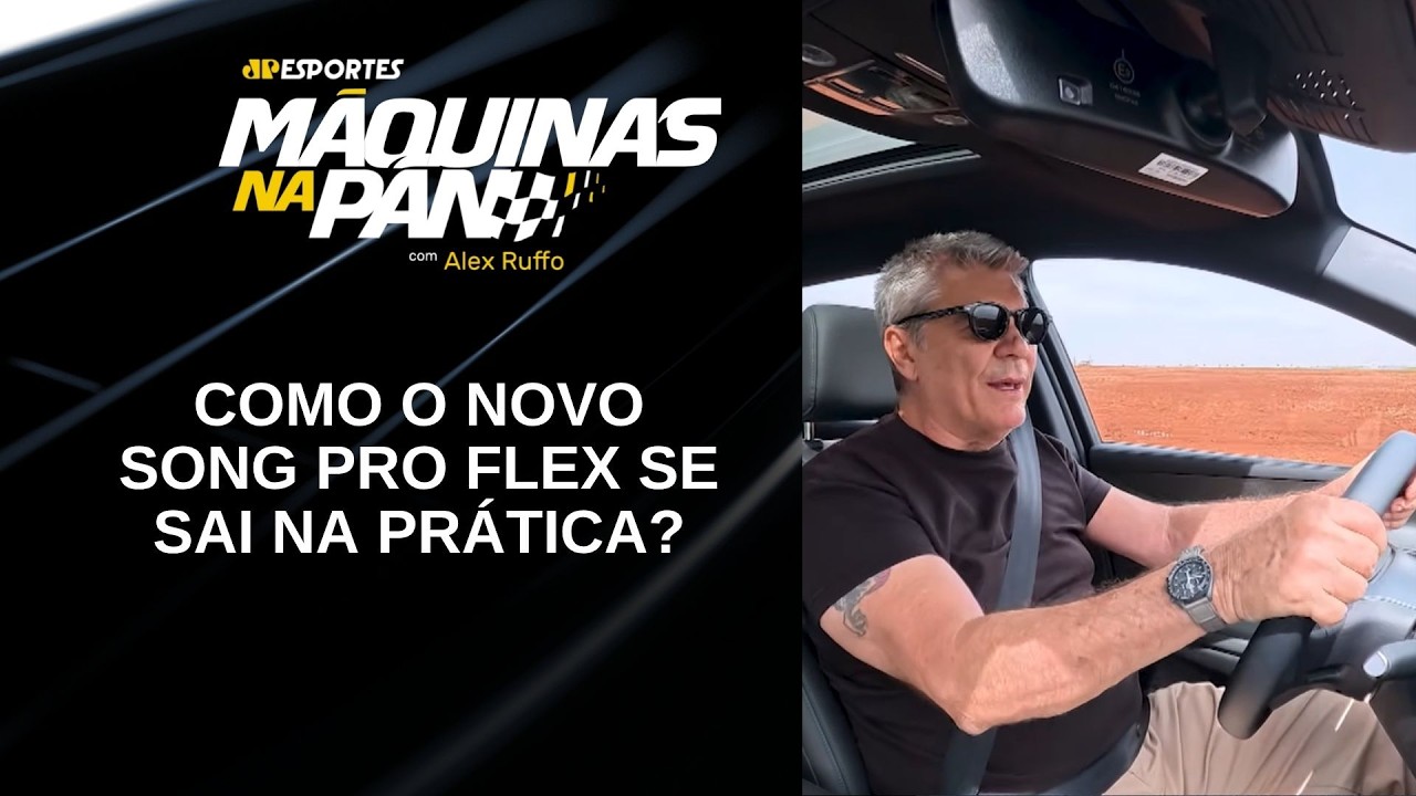 Teste drive do BYD Song Pro Flex | MÁQUINAS NA PAN