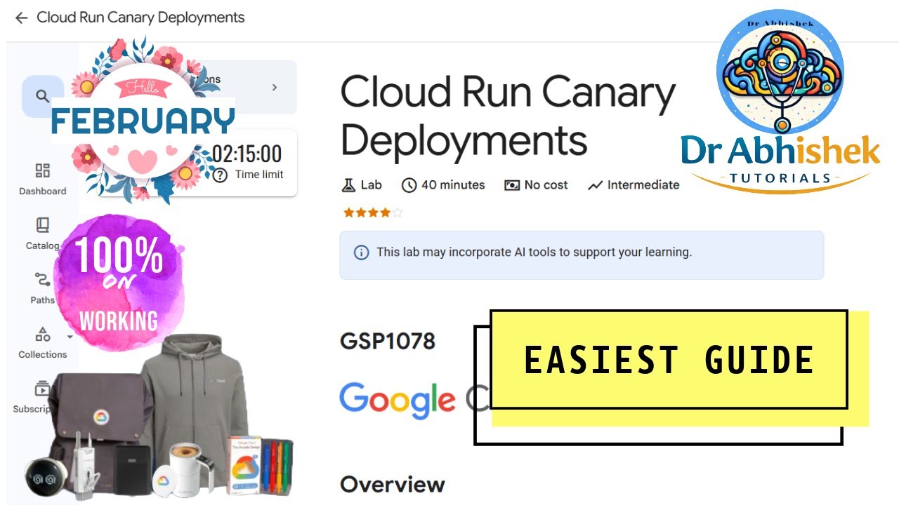 Cloud Run Canary Deployments | FEB 2026 | #GSP1078 #qwiklabsarcade2026