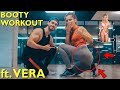 Trying BuffBunny's Booty Workout w/ My Girlfriend!!