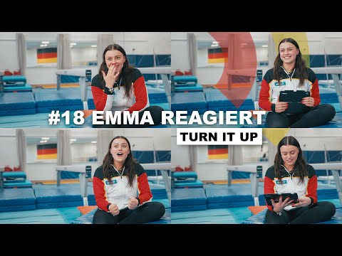 Folge 18  Emma reagiert | Turn it up - Unser Weg an die Weltspitze