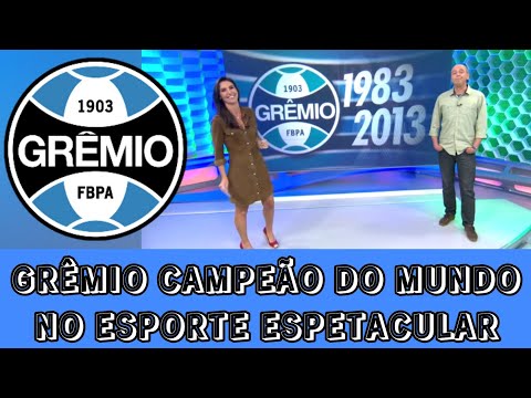 REVEJA! GRÊMIO CAMPEÃO DO MUNDO | 30 ANOS | MATÉRIA ESPECIAL NO ESPORTE ESPETACULAR