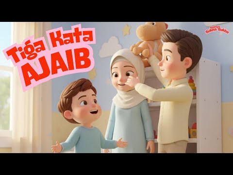 Tiga Kata Ajaib : Tolong, Maaf &Terima Kasih | Lagu Anak Indonesia | Lagu Anak Terbaik | Animasi 3D