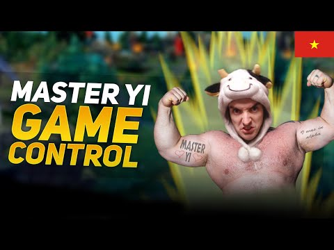 MASTER YI DOMINANCE! THIS IS FULL GAME CONTROL! - COWSEP