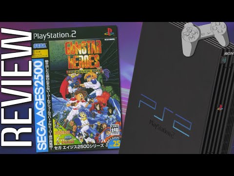 SEGA Ages 2500 Series Vol 25 Gunstar Heroes Treasure Box PS2 Review