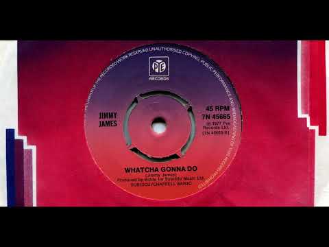 JIMMY JAMES / WHATCHA GONNA DO / 1977 / B-SIDE / 7'' VINYL / 70'S
