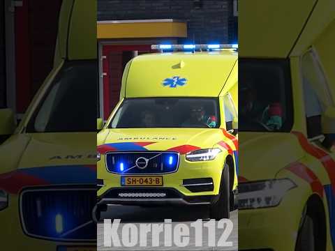 [Volvo XC90] Nilsson #Ambulance 03-136 naar melding #throwbackthursday #rettungswagen