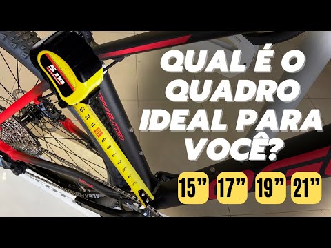 QUAL É O TAMANHO DO QUADRO IDEAL PARA VOCÊ? BICICLETA ARO 29 MTB