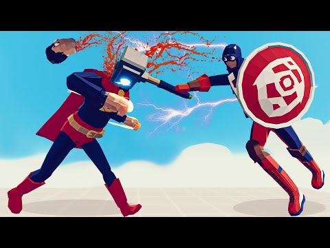 MARVEL and DC TOURNAMENT | TABS - Totally Accurate Battle Simulator