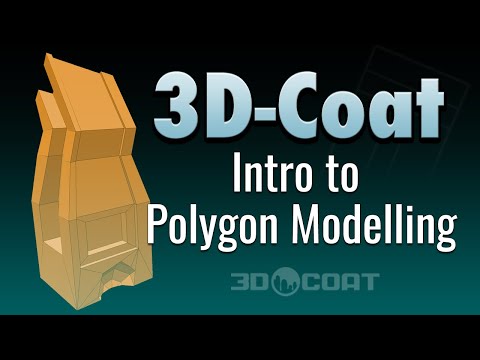 Photo - Intro to Polygon Modelling by Ian Thompson. Part 1. | Low-Poly Modeling pikeun Beginners - 3DCoat