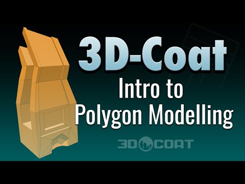 Photo - Intro to Polygon Modelling by Ian Thompson. Part 1. | การสร้างแบบจำลองโพลีต่ำสำหรับผู้เริ่มต้น - 3DCoat