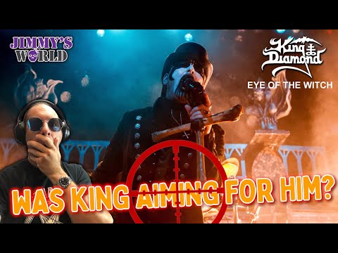 WAS KING AIMING FOR HIM? King Diamond 'The Eye Of The Witch' [Live @ Fillmore] Reaction.