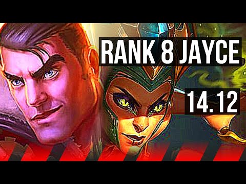 JAYCE vs CASSIOPEIA (TOP) | 6/1/9, Rank 8 Jayce, Dominating | VN Grandmaster | 14.12