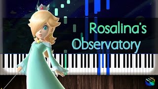 Super Mario Galaxy-Rosalina in the Observatory-Piano Tutorial
