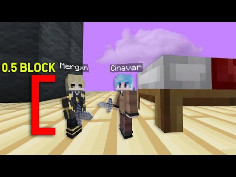 BEDWARS AMA ÇOK KÜÇÜK w/ @Mergxn