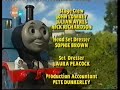 Thomas The Tank Engine Nick Jr UK Credits