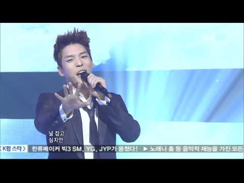 110814 인기가요 - 옴므 / 남자니까 웃는거야