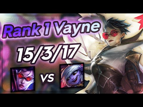 Vayne Vs Tristana - Challenger Gameplay Rank 1 Vayne