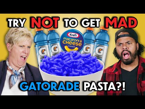 Try Not To Get Mad Challenge - Worst Food On TikTok | Adults React