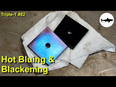 Triple-T #82: Hot salt bluing / blackening for knives