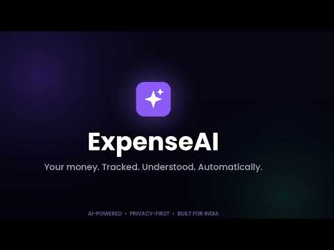 Expense AI: Expense Tracker video thumbnail