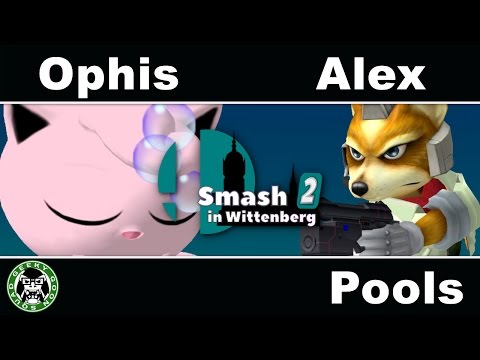 SiW2 - Ophis (Jigglypuff) Vs. Alex (Fox) - Pools - Melee Singles
